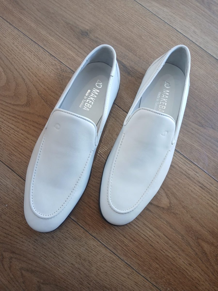 Chaussure en cuir Luca – CLA11 BLANC – Image 3