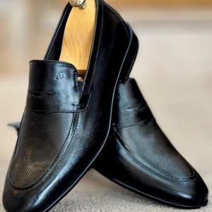 Chaussures en cuir  – CLA30 NOIR