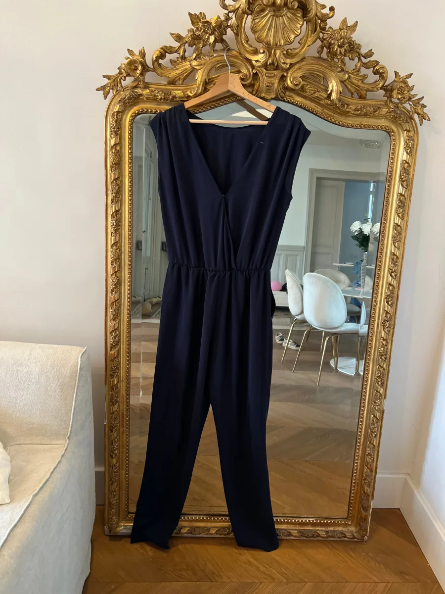 Combinaison pantalon bleu marine Zara – Image 6