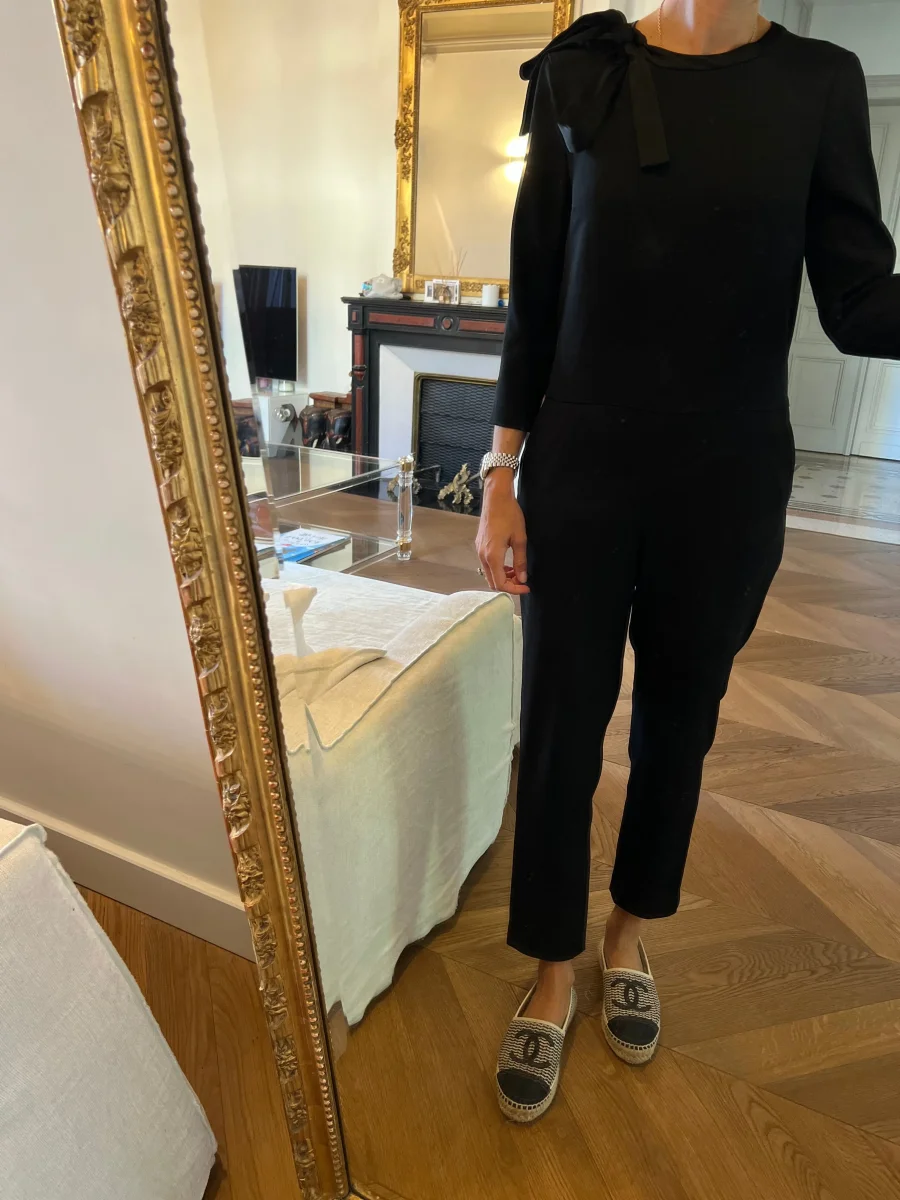 Combinaison pantalon Claudie Pierlot noire – Image 2