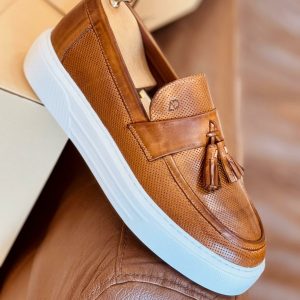 MOCASSIN  en cuir Cassio – CVR07 CAMEL