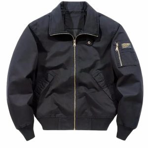Blouson bombers homme chic et décontracté à fermeture