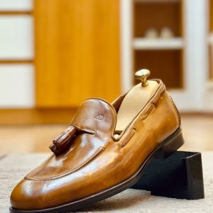 Chaussures en cuir – DB29 CAMEL