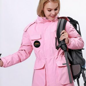 Blouson de ski imperméable et coupe-vent