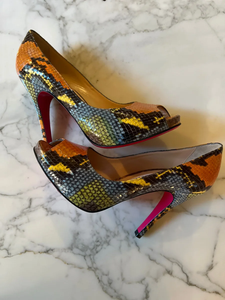 Escarpins Luciano Padovan Neufs colorés