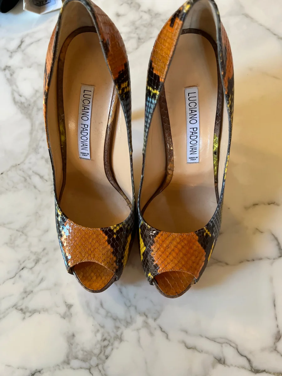 Escarpins Luciano Padovan Neufs colorés – Image 3