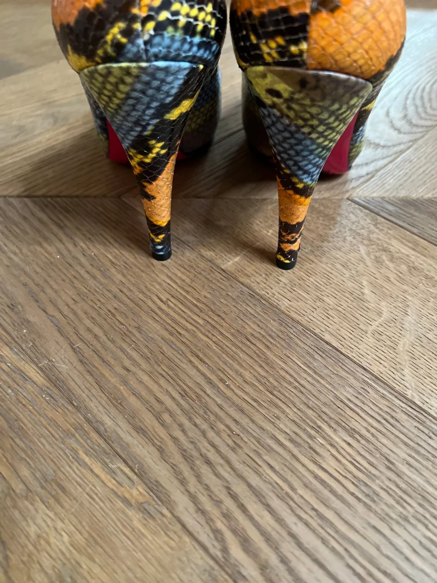 Escarpins Luciano Padovan Neufs colorés – Image 8