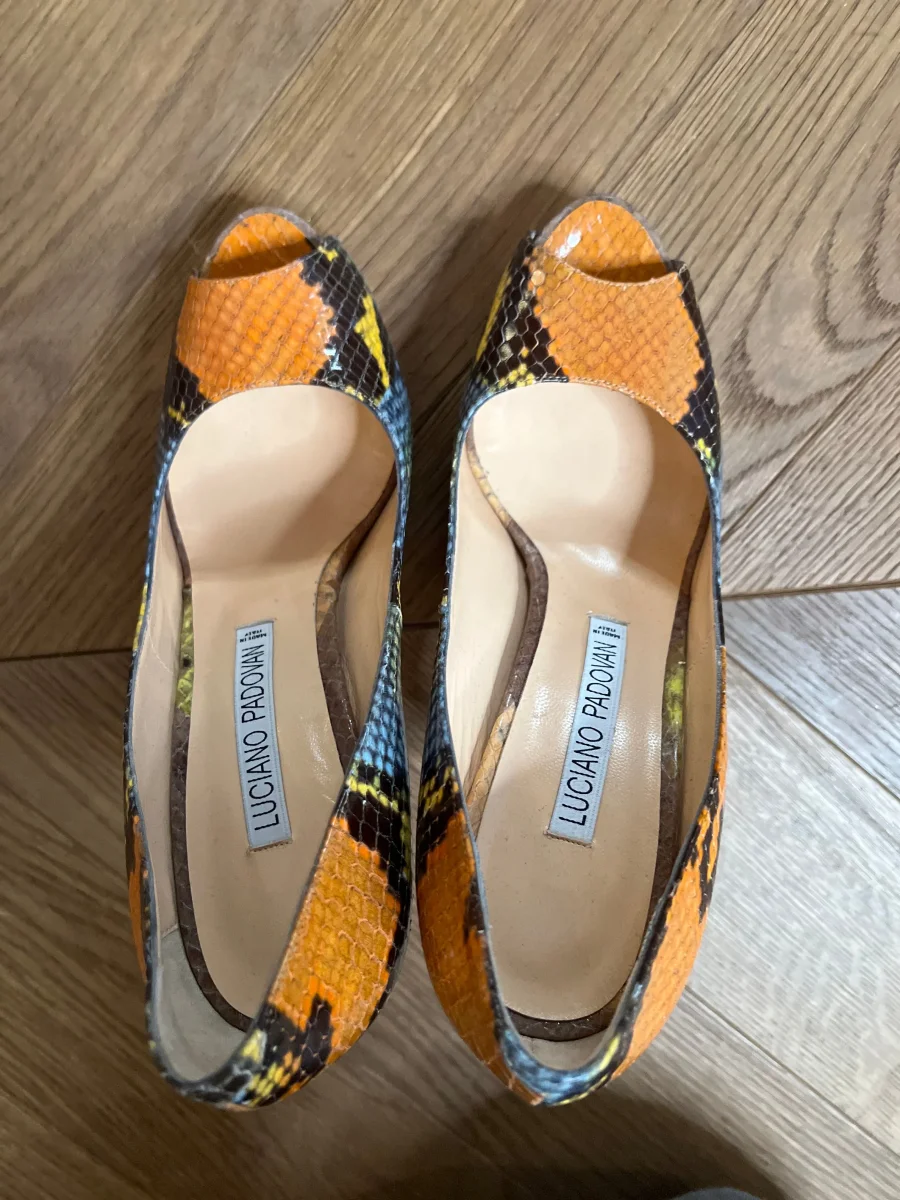 Escarpins Luciano Padovan Neufs colorés – Image 9