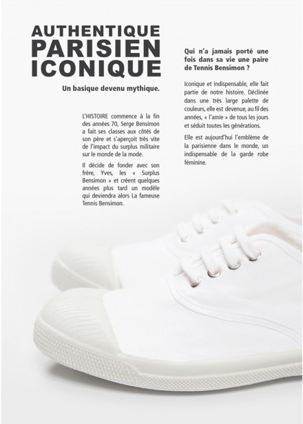 Tennis lacets blanc – Image 3