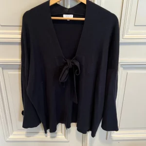 Gilet Claudie Pierlot ouvert bleu marine