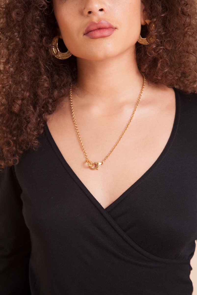 Haut cache cœur Yanis noir – Image 3