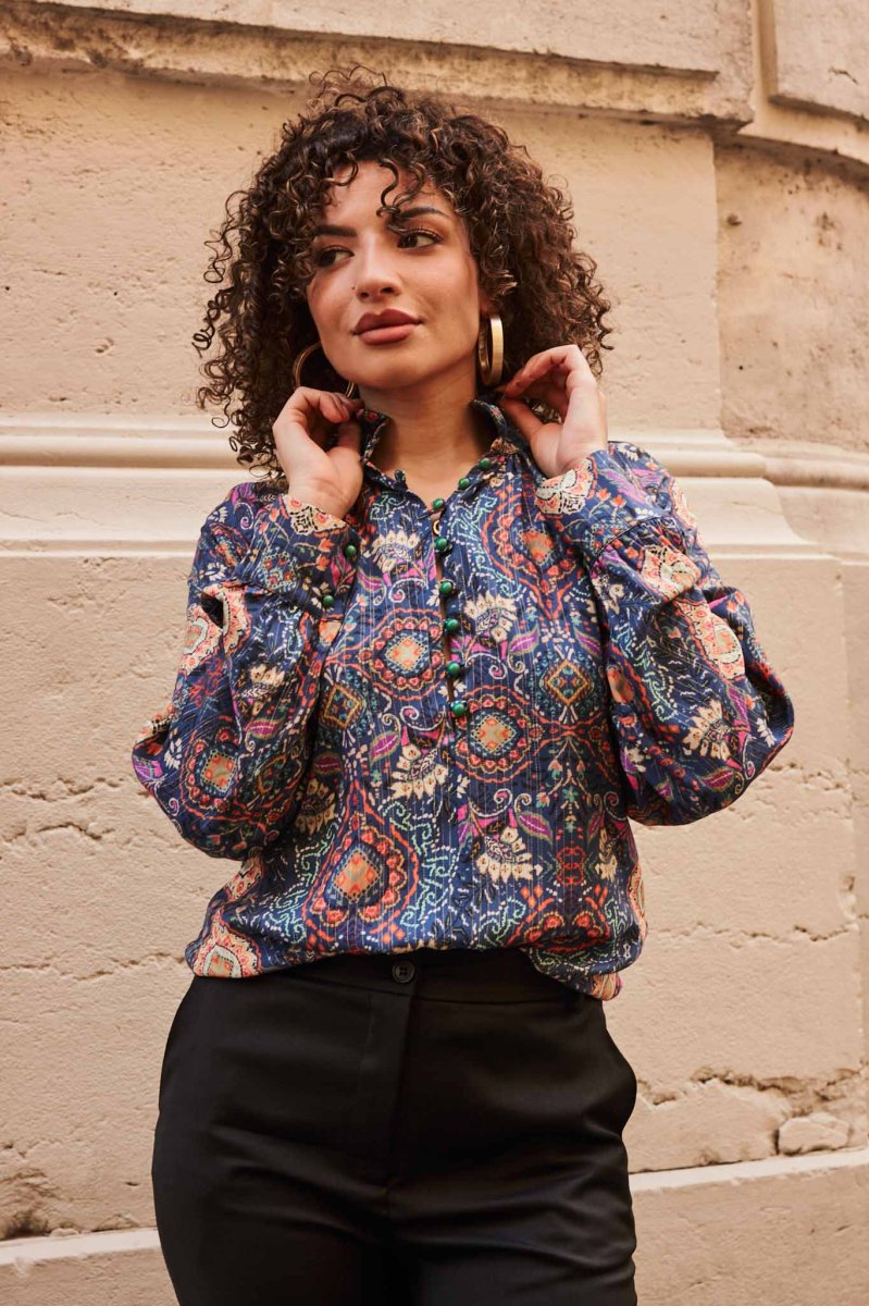 Blouse imprimée Adèle – Image 6