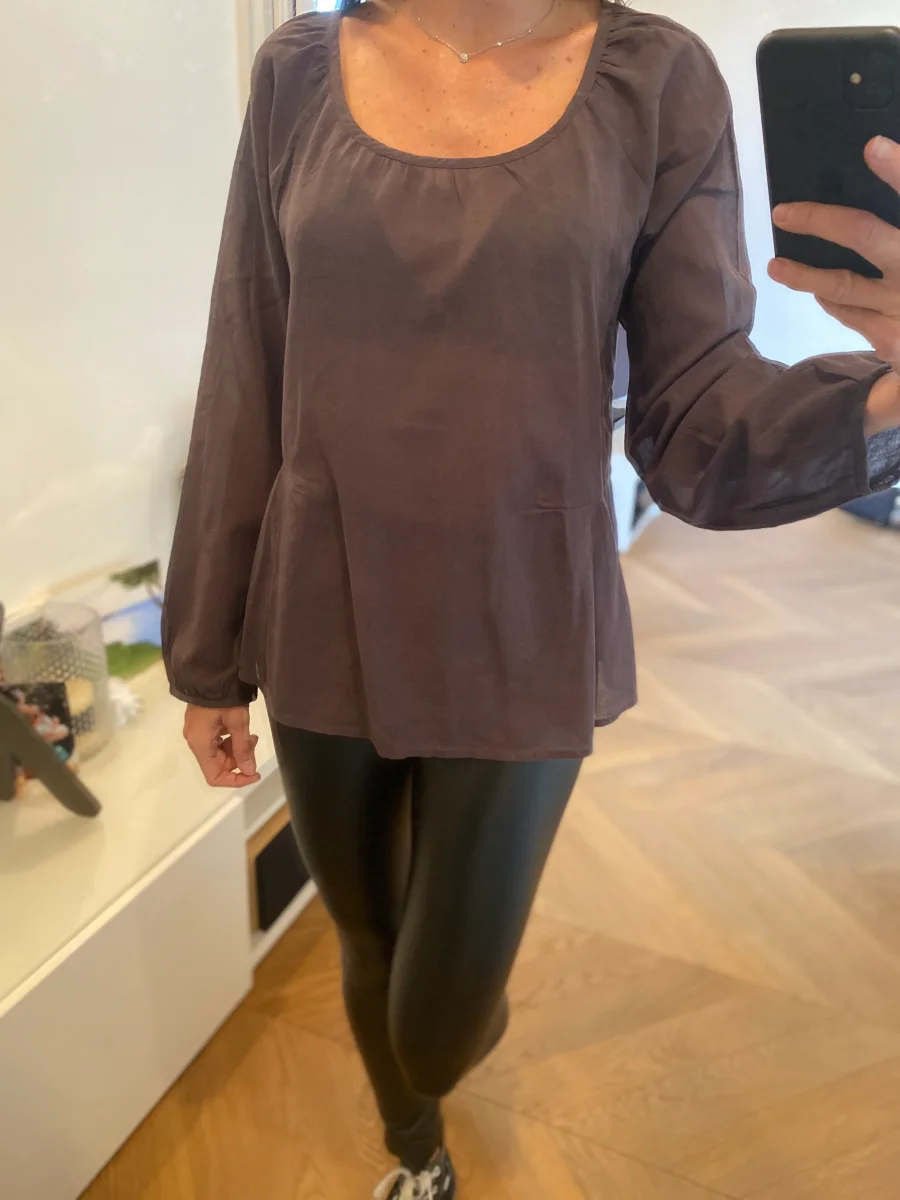 Blouse Comptoir des Cotonniers ardoise – Image 3