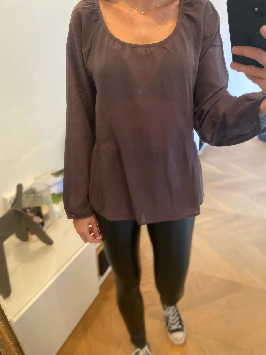 Blouse Comptoir des Cotonniers ardoise