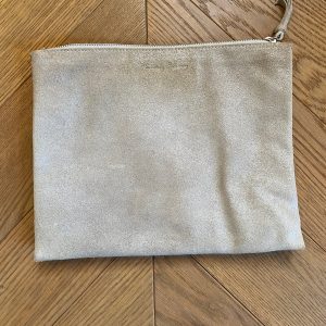 Pochette American Vintage cuir irisée