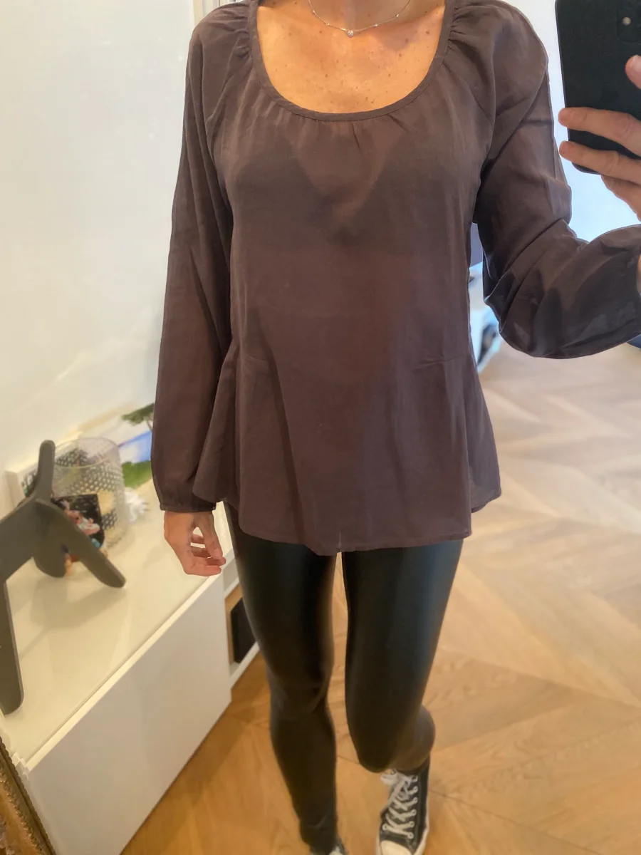 Blouse Comptoir des Cotonniers ardoise – Image 8