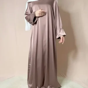 Abaya Farasha Satiné