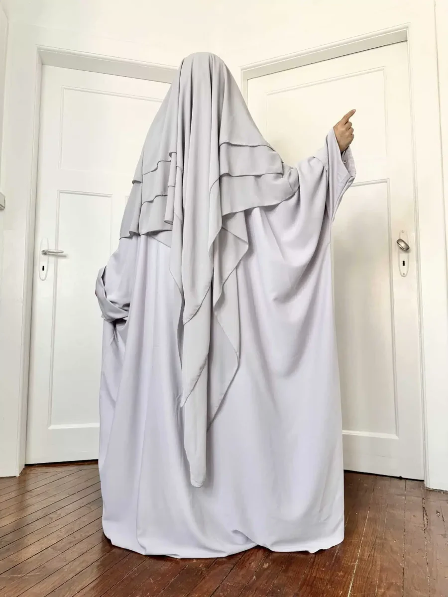 Abaya Farasha Soie de Médine – Image 4