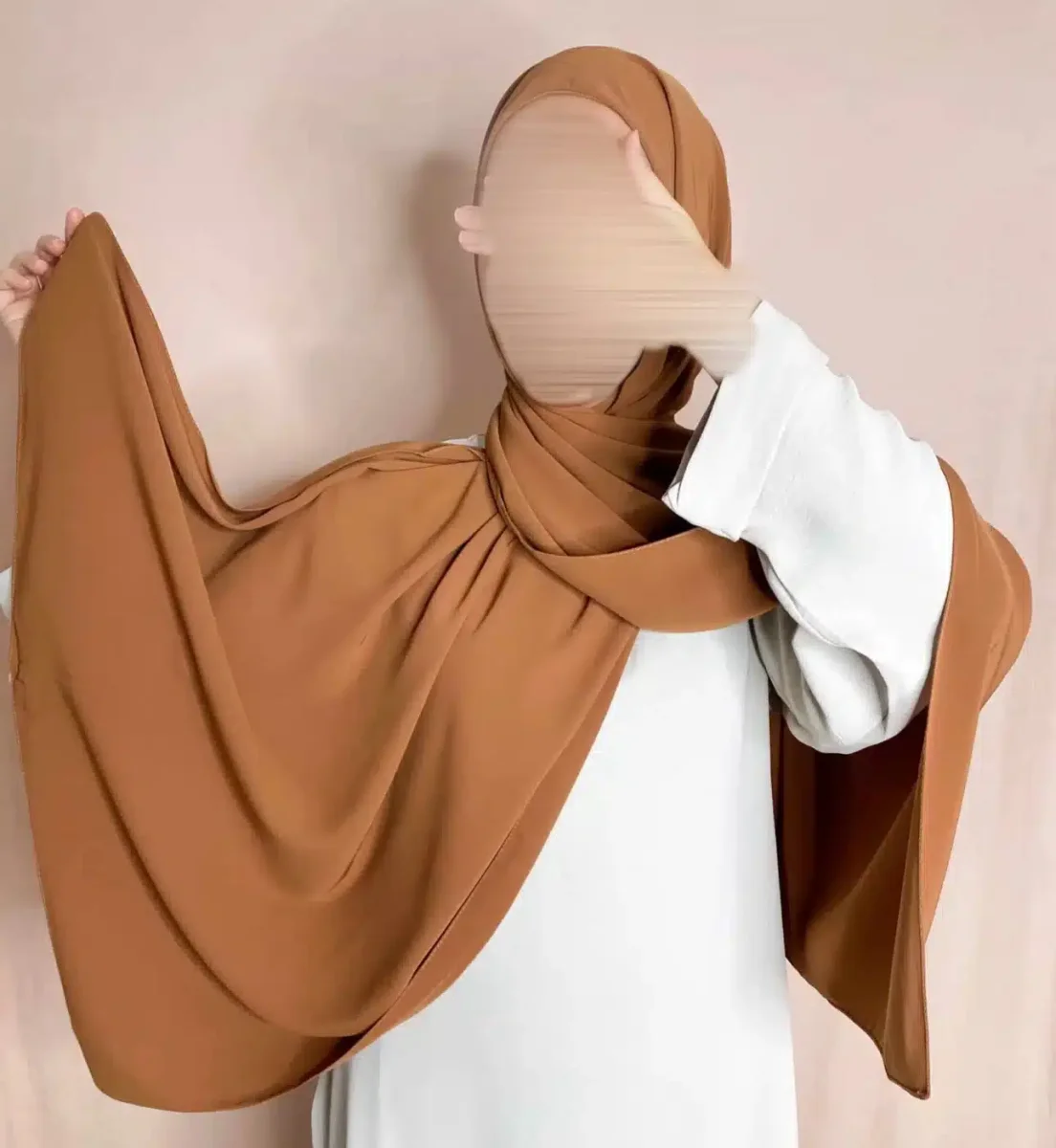 Hijab Soie de Médine à enfiler – Image 3