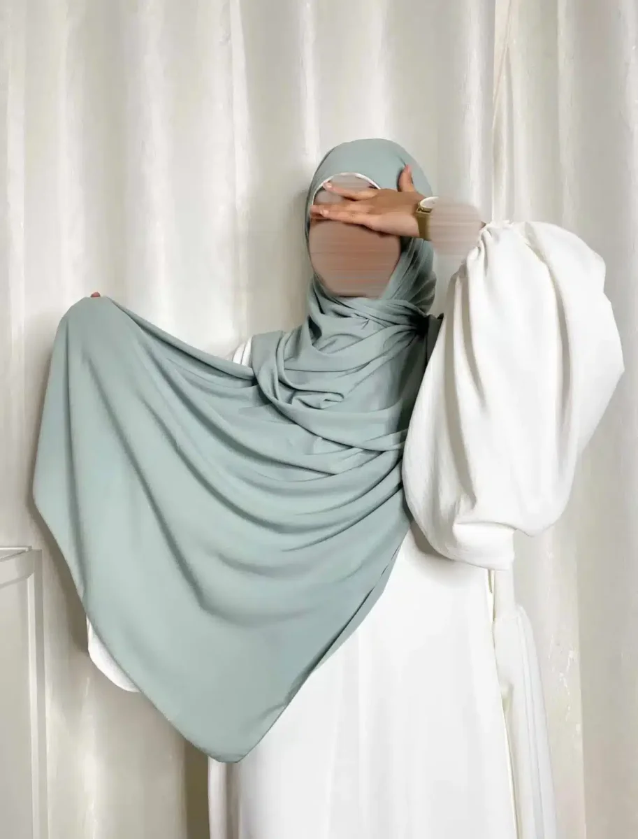 Hijab Soie de Médine à Nouer – Image 6