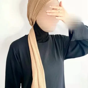 Turban en Maille Croisé à enfiler