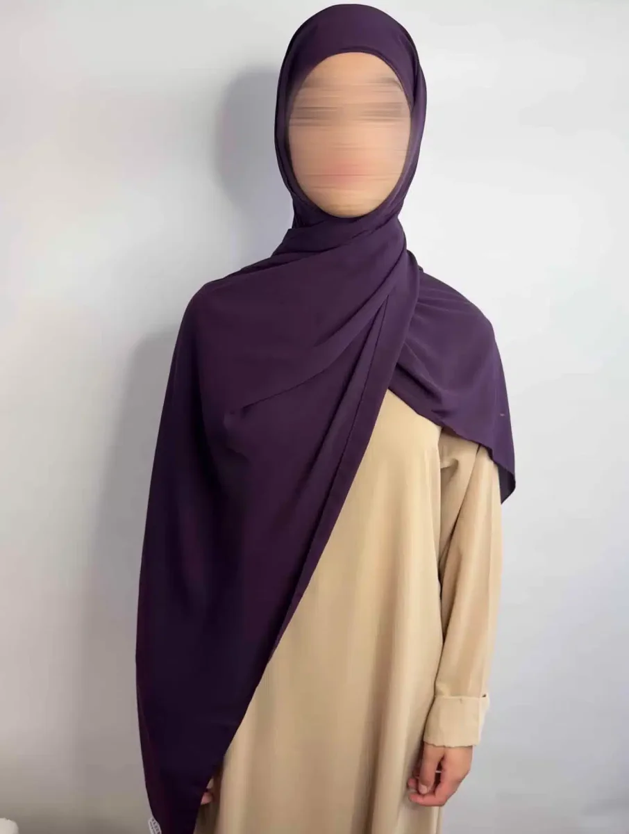 Hijab Soie de Médine à enfiler d’Egypte