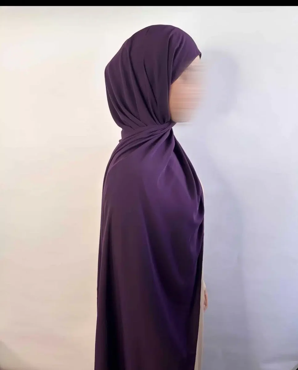 Hijab Soie de Médine à enfiler d’Egypte – Image 3