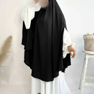 Khimar Soie de Medine Maxi à Fentes