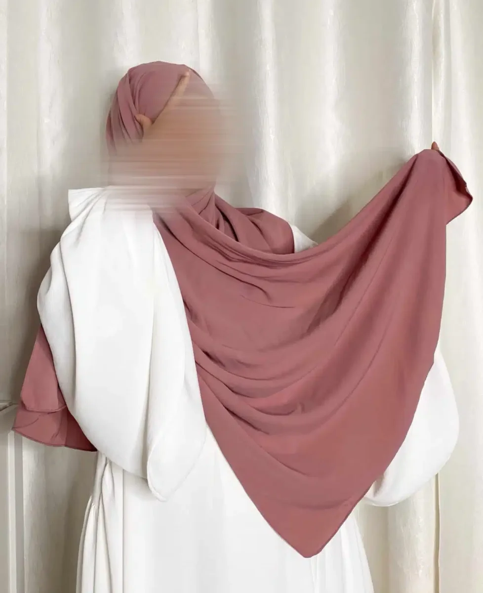 Hijab Soie de Médine à Nouer – Image 7