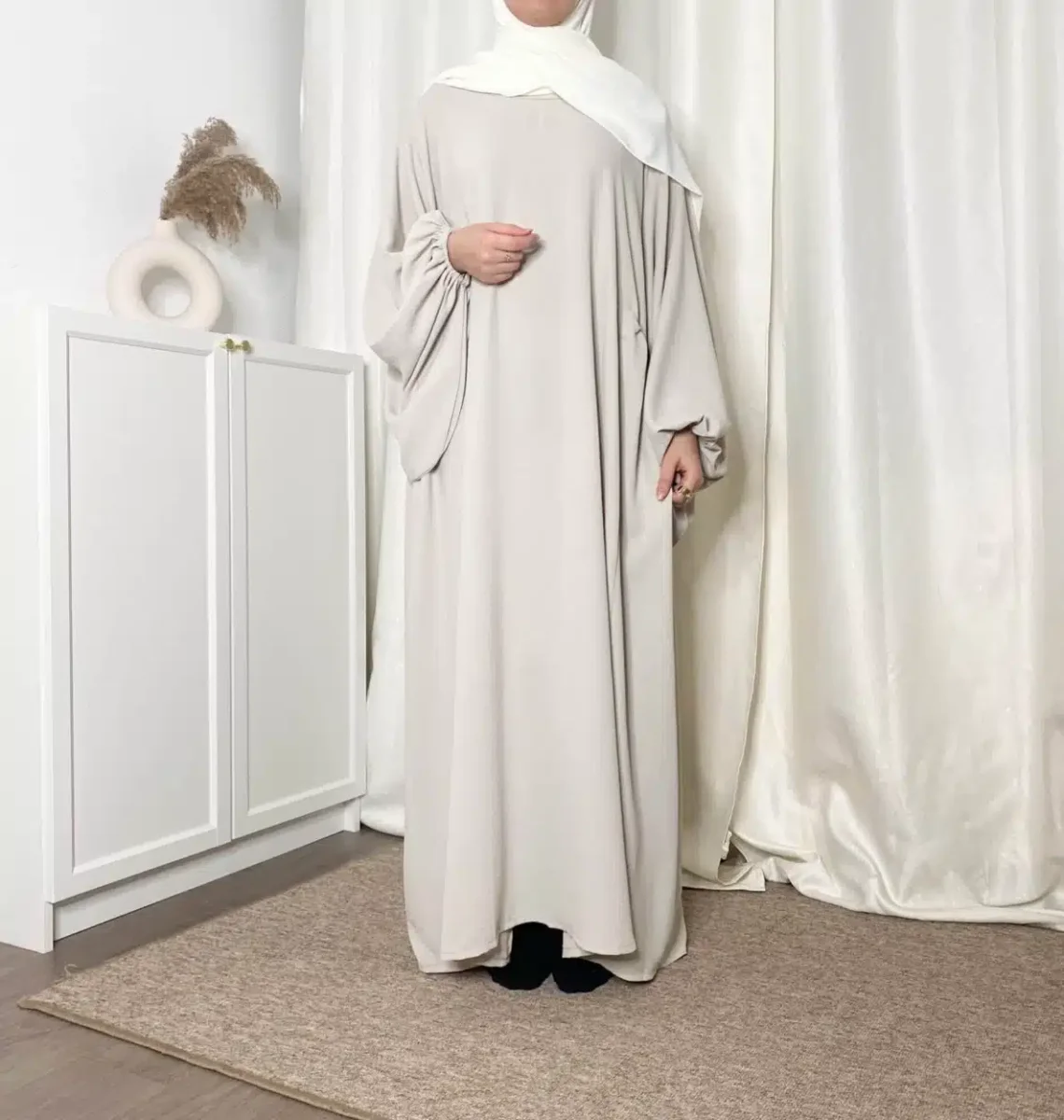 Abaya jazz manche bouffante Maria – Image 5