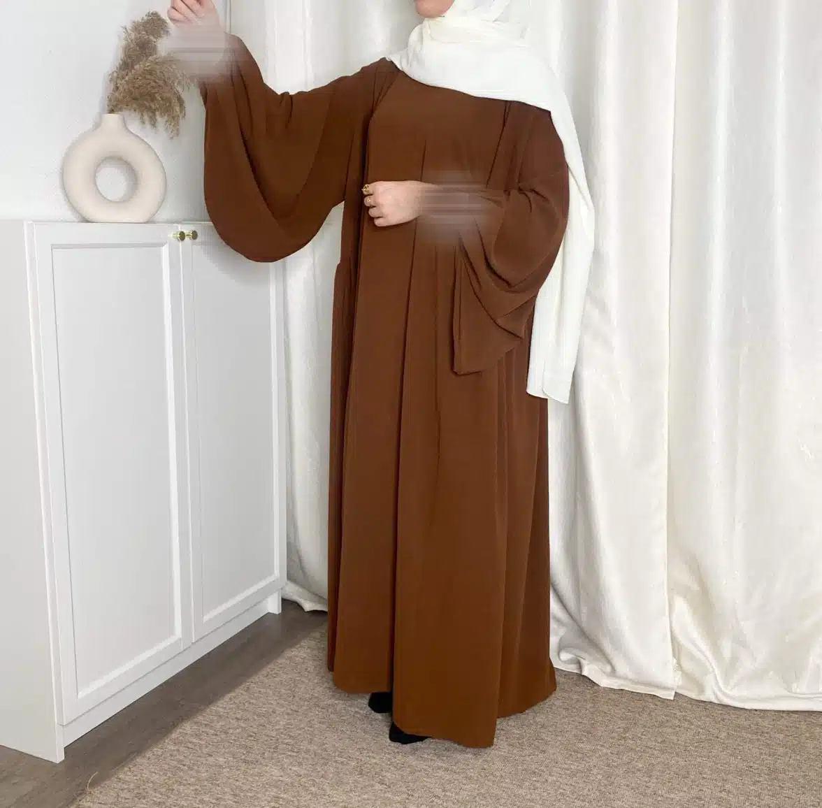 Abaya jazz manche bouffante Maria