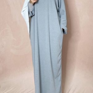 Abaya T-shirt Oversize Poches