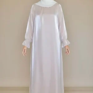 Abaya Satiné Brillante Anaïs