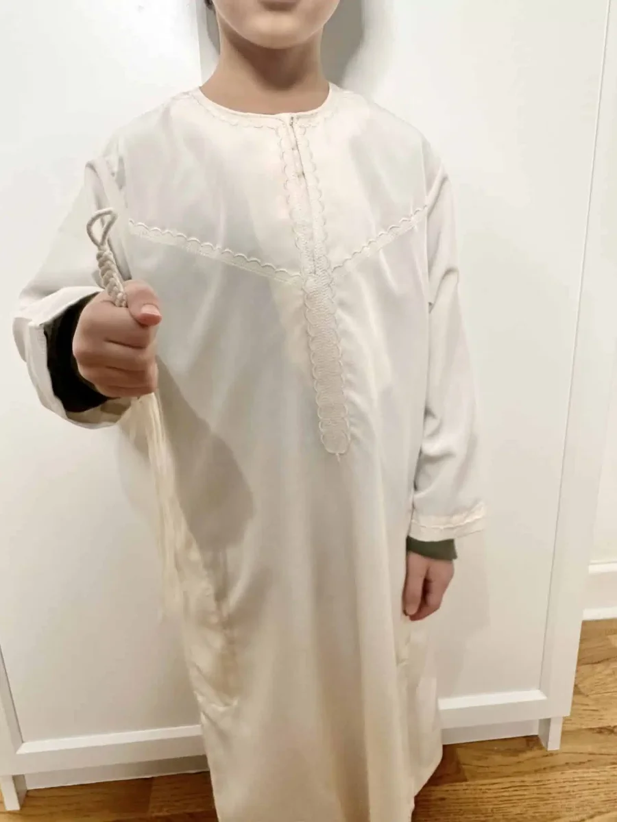 Qamis émirati enfant – Image 3