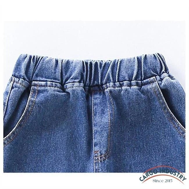 Jean Cargo Fille Dégradé Souple – Image 8