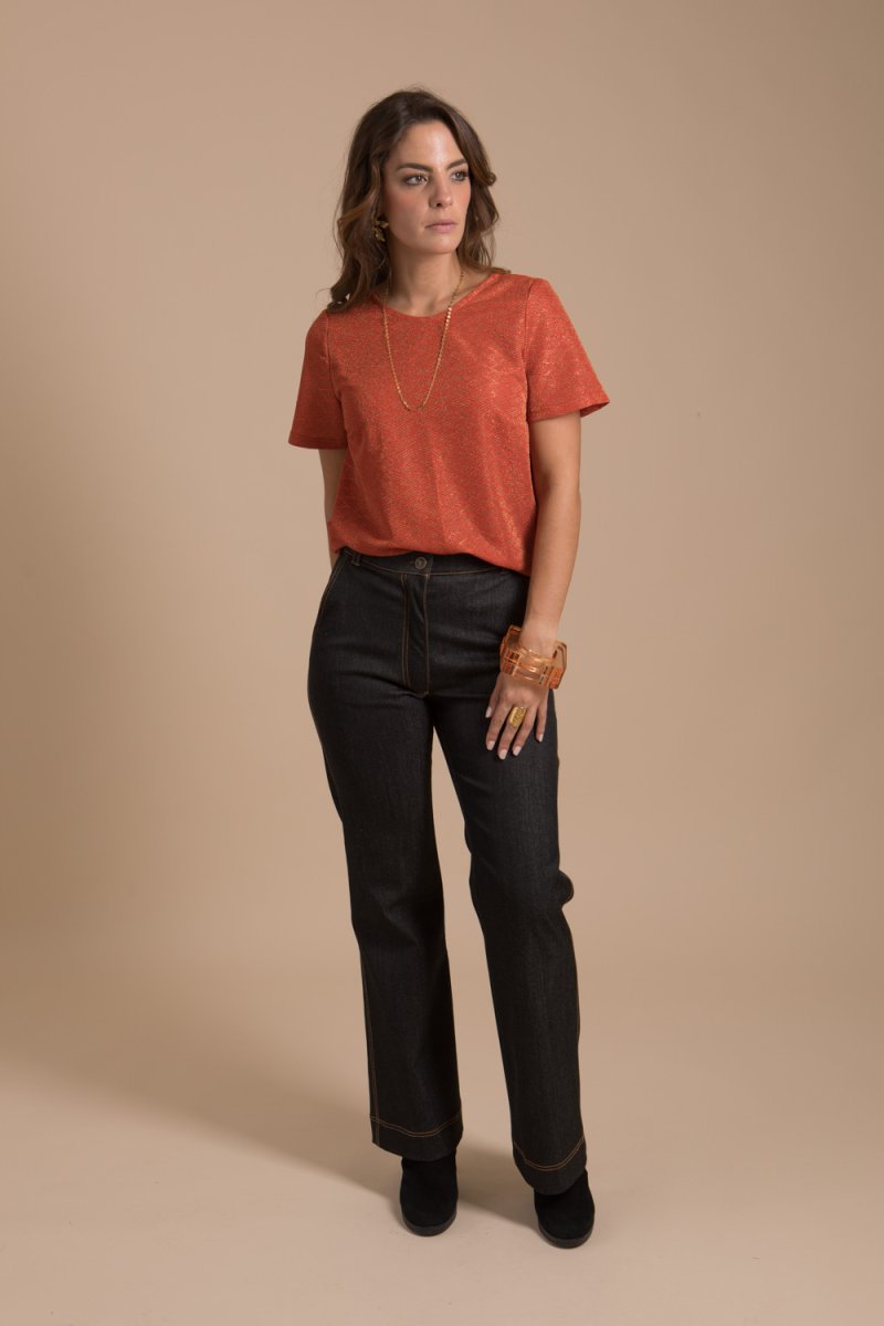 Maximilien – jean coupe flare femme Made-in-France – Image 3