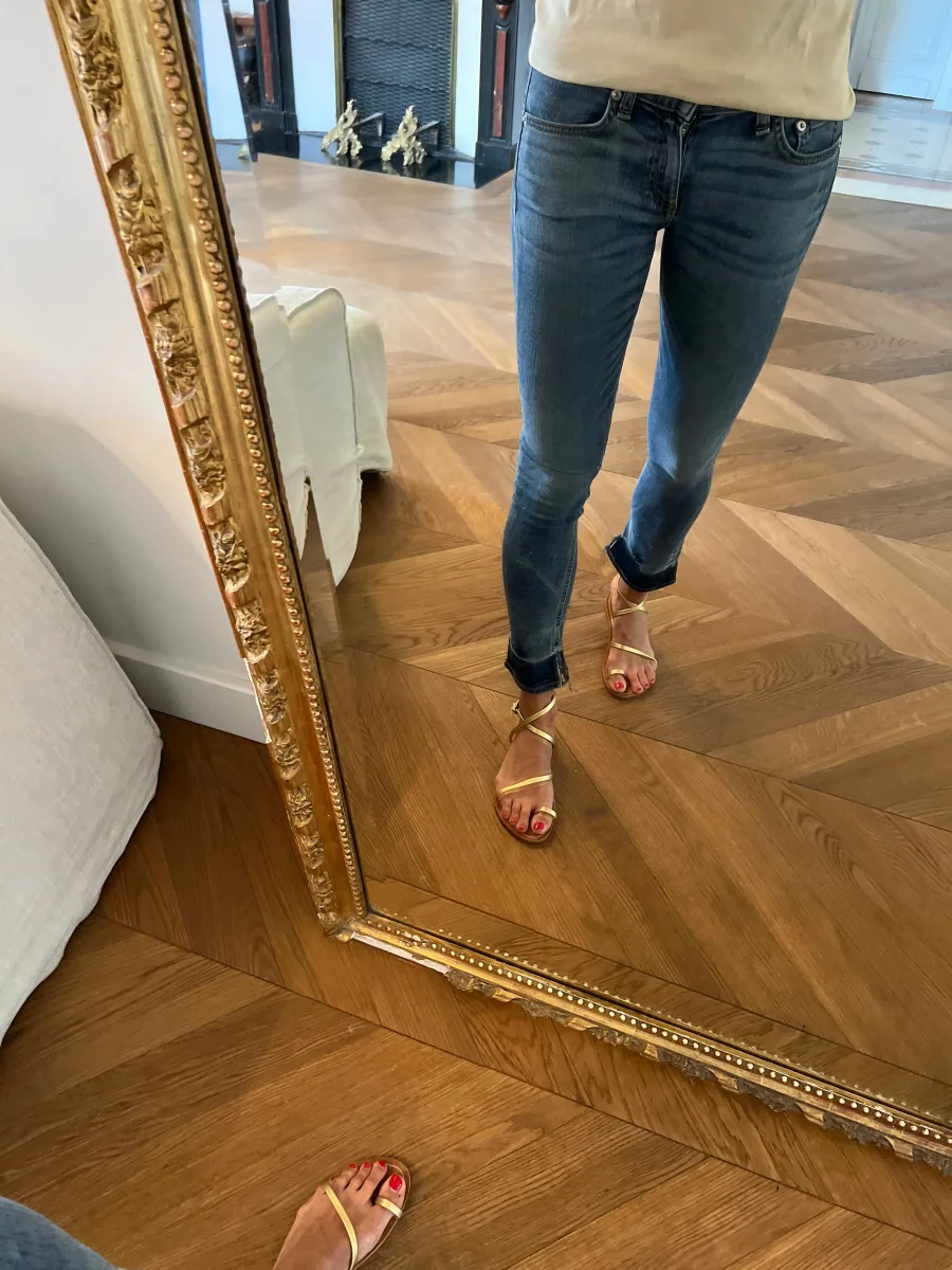 Jean Rag Bone slim bleu – Image 3