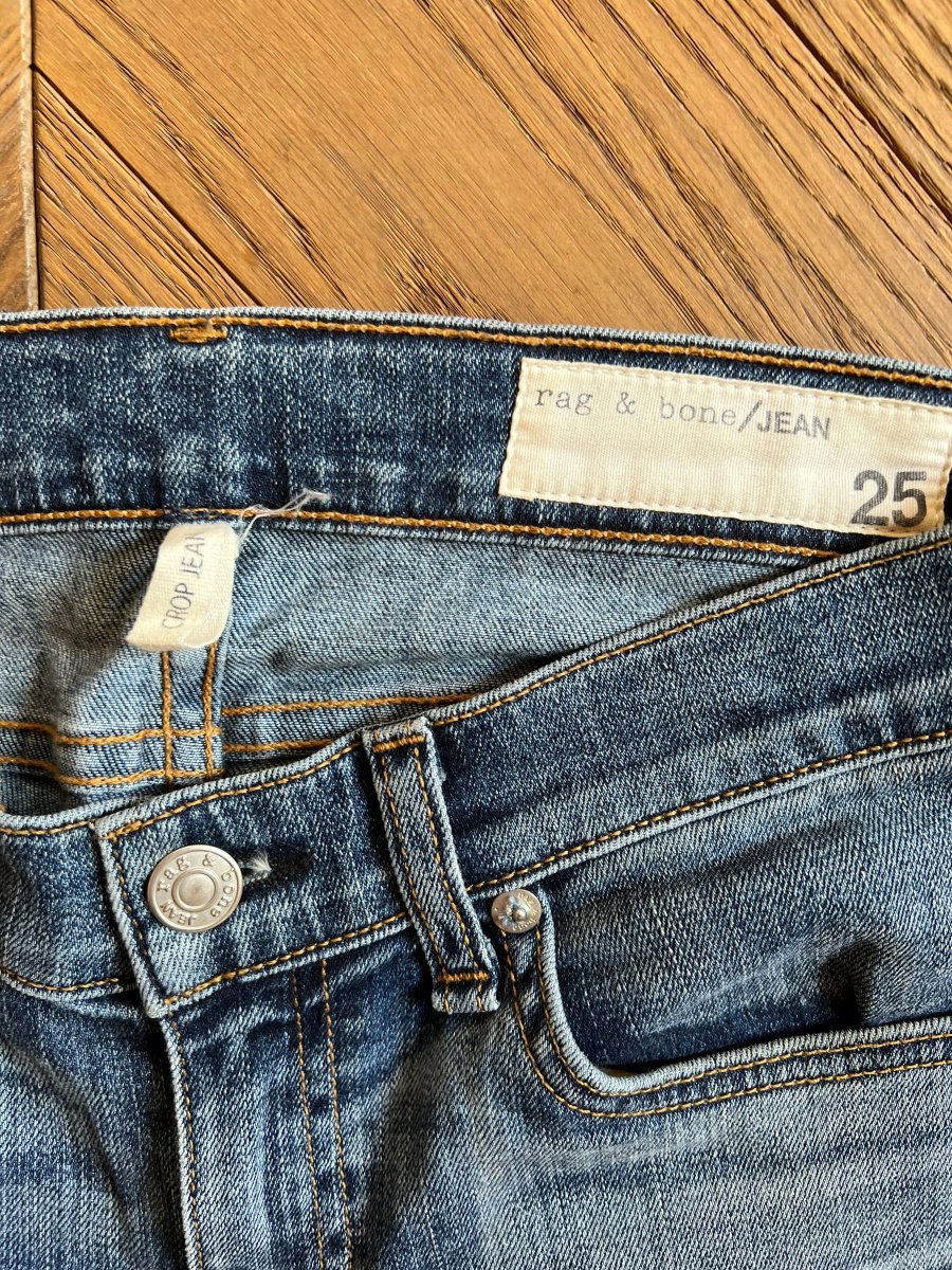 Jean Rag Bone slim bleu – Image 7