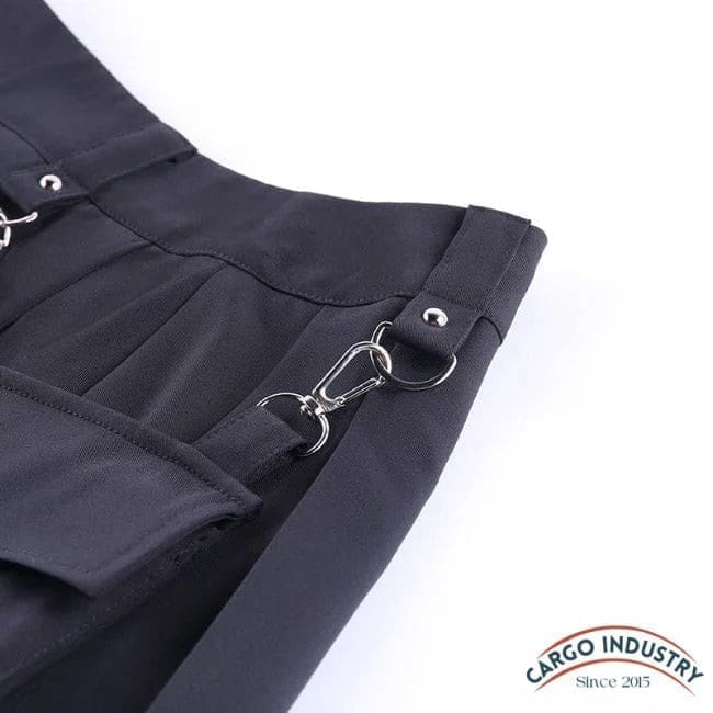 Jupe Cargo Gothique Noir – Image 7