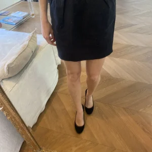 Jupe Comptoir des Cotonniers en lin noir