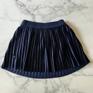 Jupe en velours bleu marine brillante taille 6 mois