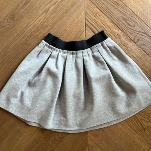 Jupe Zara grise patineuse