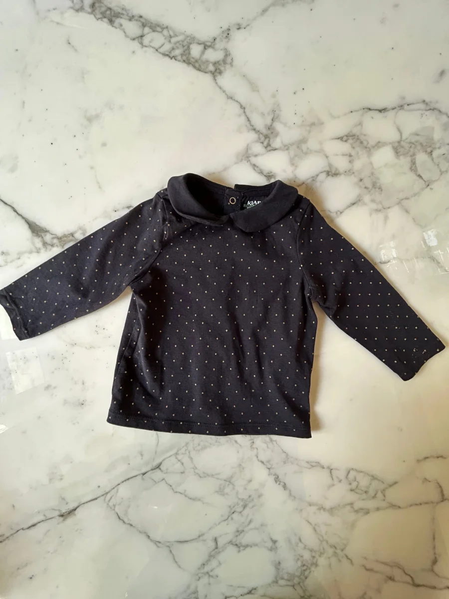 Lot de trois sous pull col claudine 12 mois – Image 7