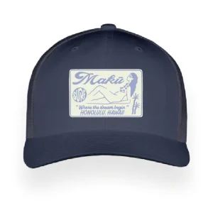 MAKU Hawaiian Honolulu Dream Blue