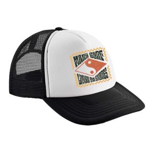 MAKU Surf Casquette Enfant Noir et Blanc