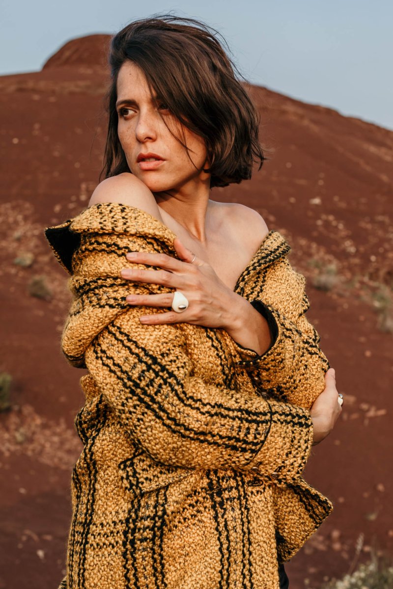 Manteau caban en laine Aimargues – Image 7