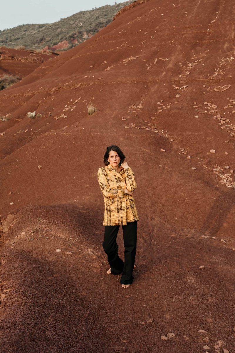 Manteau caban en laine Aimargues – Image 9