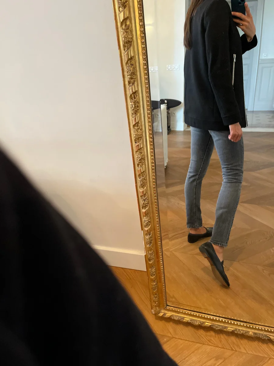 Manteau The Kooples en laine noire – Image 5