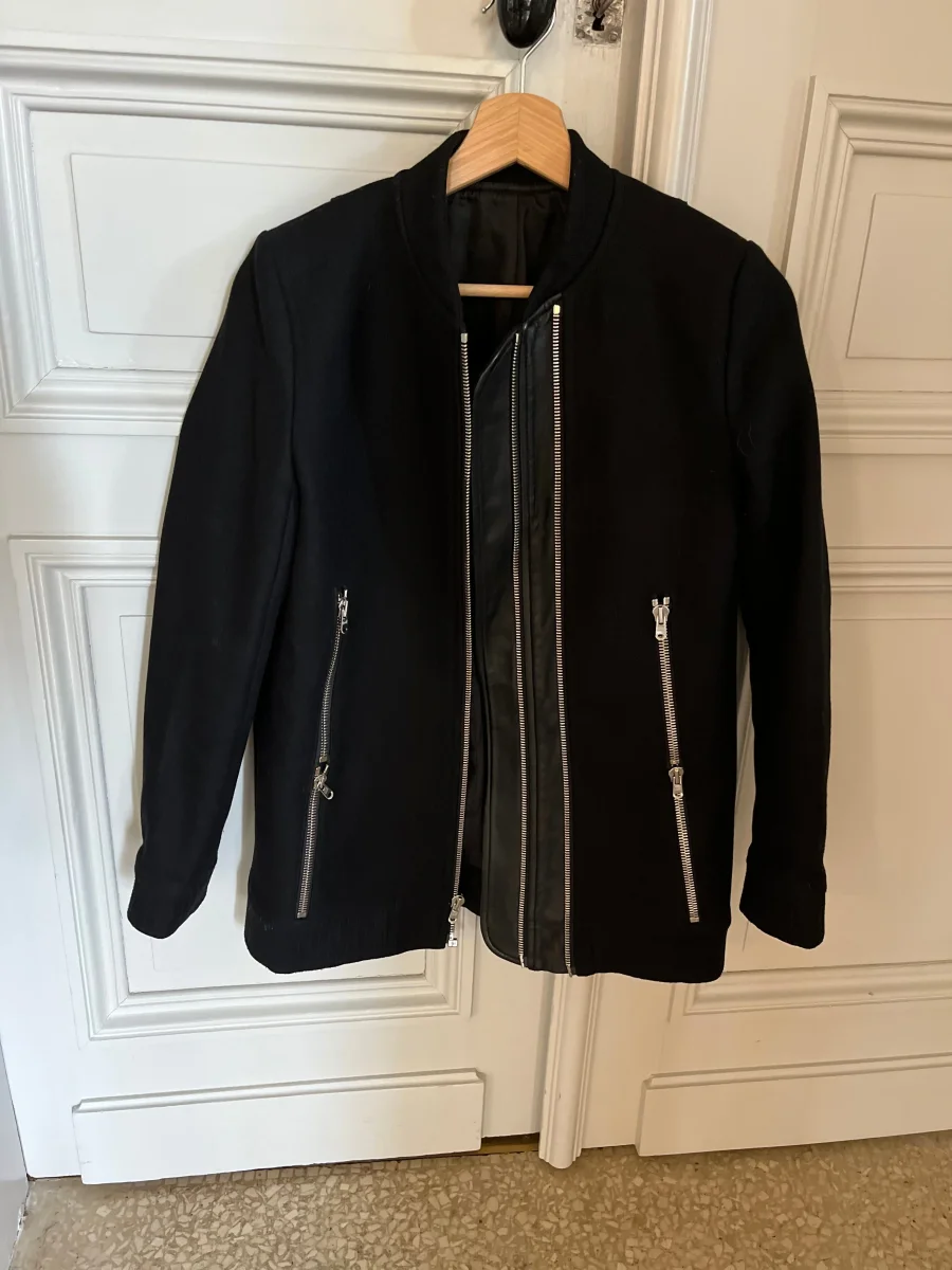 Manteau The Kooples en laine noire – Image 7