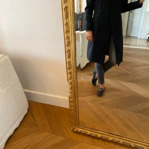 Manteau Zapa noir en cachemire